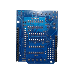 Shield Driver per Motore L293D visto dal basso