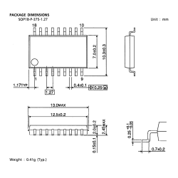 TD62083AF Datasheet